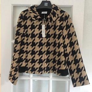 Akris Punto caramel/black jacket